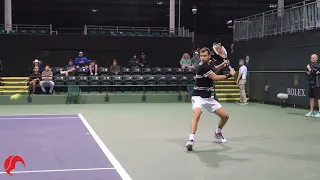 Grigor Dimitrov Training Indian Wells 2019