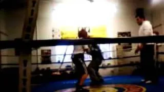 Demarcos boxing ;spar #1