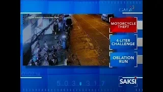 Saksi: Naka-lock at nakaparadang motorsiklo, natangay ng mga kawatan sa loob ng isang minuto