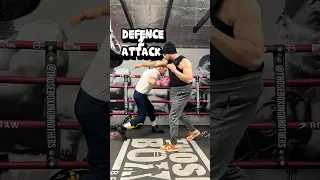 Effective Defence 2 Attack moves 🔥🥊 #boxing #boxingtraining #learntobox #viral