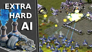 Red Alert 2 | Extra Hard AI - War Day | (7 vs 1)