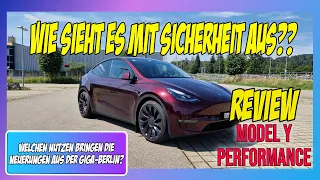 Tesla Model Y Performance Review - Viele positive Aspekte mit einigen Bedenken!