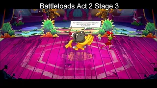 Battletoads Act 2 Stage 3 "A Hard Axe To Follow". AXELEY Boss Fight. Playthrough on Xbox One.