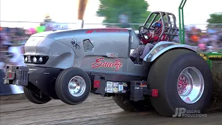 Tractor Pulling 2023: 95 Limited Pro Stock Tractors at the Junction Town Showdown-Osceola, IA