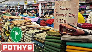 Pothys👌🏻Variety saree collection ❤️oppanakara street coimbatore