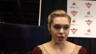 Alaine Chartrand Canadian champion 2016 #cbcskate