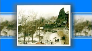 В 1997 году спустя несколько секунд после взлета Ан-124 рухнул на жилые дома в Иркутске