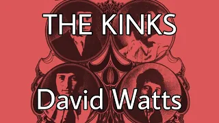 THE KINKS - David Watts (Lyric Video)