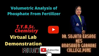 Volumetric Analysis of Phosphate From Fertilizer | Phosphate estimation from fertilizer