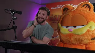 Garfield: Una missione gustosa  - Video Backstage Doppiaggio Maurizio Merluzzo
