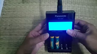 Panasonic NiMH charger BQ-CC65 - Refresh mode test (part 1)