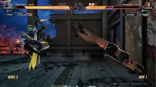 Whiff punishing while in DGF