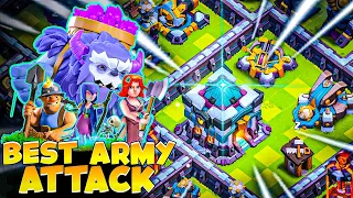 Th13 Most POWERFUL Attack Strategy 💥 | Th13 QUEEN CHARGE (clash of clans)
