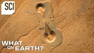 Two Millennium Falcon Shaped Objects in the Desert | What on Earth?