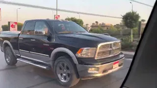 Roller Clip of a Dodge Ram in Egypt