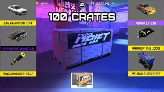 OPENING X100 CRATES IN TORQUE DRIFT *EPIC REWARDS*