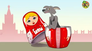 Волк и семеро козлят - Приключение в Москве | KONDOSAN На русском смотреть сказки для детей 2020