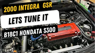 2000 Integra Gsr build B18c1. Let's tune it, Hondata S300 v3.