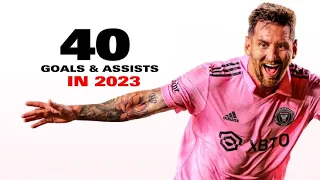 Lionel Messi 2023 - All Goals & Assists.HD