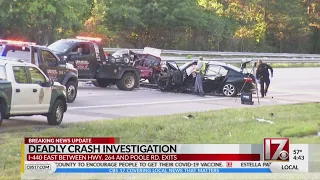 1 killed in wrong-way crash on I-440 EB, 1 seriously injured, Raleigh police say