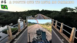 VIAGEM DE MOTO 🏍️ PARA O NORDESTE , A PONTE QUE TE LEVA AO PARAISO CHAMADA DE CHAPADA DIAMANTINA.🙌🛣️