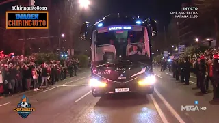 ¡Tremendo RECIBIMIENTO de la AFICIÓN del ATHLETIC en San Mamés!