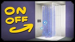 ✔ Minecraft: How to make a Working Shower