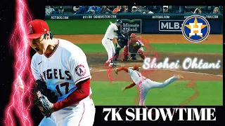 Shohei Ohtani PITCHING 7K 101.4mile HIGHLIGHTS vs Astros SEP 10TH