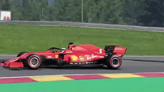My first time playing F1 2020