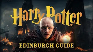 HARRY POTTER  BOOK'S LOCATIONS IN EDINBURGH SCOTLAND IN 4K