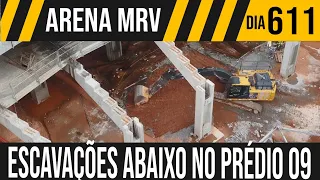 ARENA MRV | 6/8 ESCAVAÇÕES ABAIXO DO PREDIO 09 | 21/12/2021