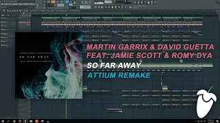 Martin Garrix & David Guetta - So Far Away [FL Studio Remake + FREE FLP]