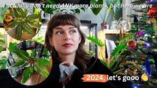 ✨ New 2024 Houseplant Wishlist 📝 & reviewing my 2023 wishlist! 🌿