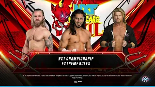 WWE 2K23 Tyler Bate Vs Mustafa Ali Vs  Dolph Ziggler