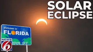 Here's How The Solar Eclipse Will Look From Florida (April 8, 2024)