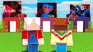 ¡NO ESCOJAS el ELVADOR INCORRECTO o MUERES! 🔪💀😱 MINECRAFT con SILVIO , PERMON y DANY