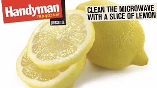 How To Clean A Microwave With A Lemon