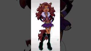 Redesigning Clawdeen Wolf from Monster High