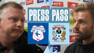 Matty Godden and Mark Robins reflect on defeat against Cardiff City 🎙️