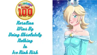 Mario Party The Top 100 - Rosalina Wins By Doing Absolutely Nothing In Ice Rink Risk