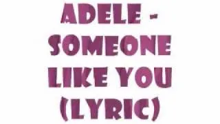 Adele- someone like you.wmv