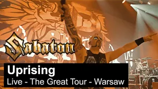 SABATON - Uprising (Live - The Great Tour - Warsaw) - Aussie Metalhead Reaction