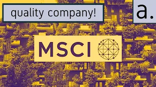 is MSCI stock undervalued after earnings?