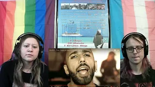 GLASYA- "From Enemy to Hero" Ft. Marco Pastorino Reaction // Amber and Charisse React