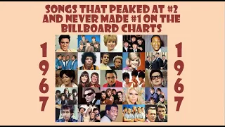 𝟏𝟗𝟔𝟕 - 𝟏𝟐 𝐒𝐨𝐧𝐠𝐬 𝐓𝐡𝐚𝐭 𝐏𝐞𝐚𝐤𝐞𝐝 𝐚𝐭 #𝟐 on the charts - stereo - see track listing in Comments section.