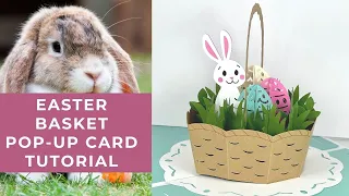 Cricut Design Space Easter Basket Pop-up Card