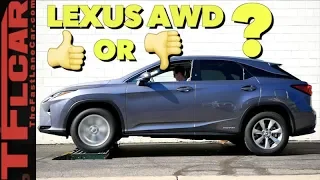 Does the AWD Lexus RX 450h Pass or Fail the TFL Slip Test?