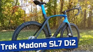 Seamless Speed with the 2020 Trek Madone SL 7 Disc Di2 Ultegra Aero Road Bike Review and Weight