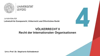 Vorlesung Völkerrecht II, 4. Sitzung (04.05.2021)