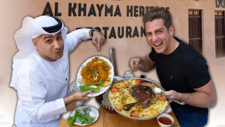 We finally found authentic EMIRATI FOOD 😱🇦🇪 | Ultimate DUBAI FOOD TOUR | Street food and more